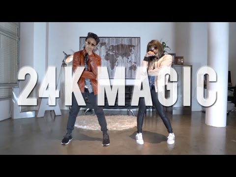 "24K MAGIC" - Bruno Mars Dance ft Kenneth & Bailey