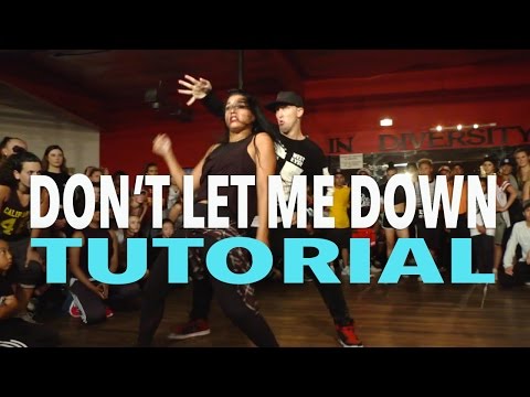 "DON'T LET ME DOWN" - The Chainsmokers Dance TUTORIAL | @MattSteffanina Choreography