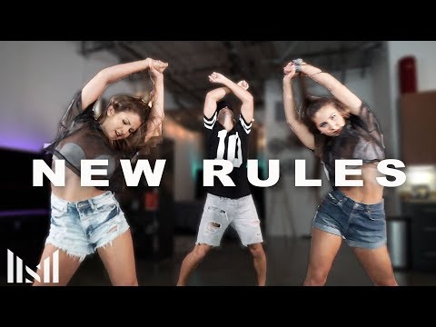 NEW RULES - Dua Lipa Dance | Matt Steffanina ft Wilking Sisters