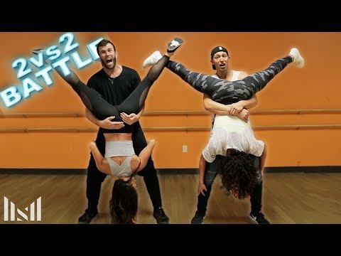2vs2 EPIC DANCE BATTLE || ft Brodie Smith & The Cheerleaders
