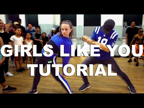 GIRLS LIKE YOU - Maroon 5 ft. Cardi B Dance Tutorial | Matt Steffanina Choreography