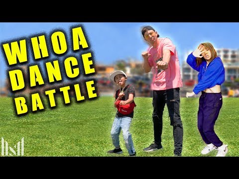 “WHOA” DANCE BATTLE vs STRANGERS!