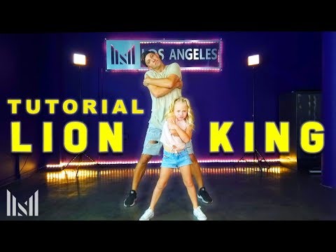 LION KING DANCE by Matt & Everleigh (Tutorial)